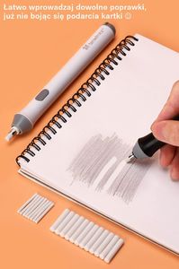 Tenwin Gumka elektryczna + 22 wkłady 2,3mm i 5mm TENWIN 11