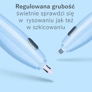 Tenwin Gumka elektryczna akumulator USB +16wkładów TENWIN 5
