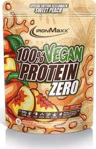 IronMaxx 100% Vegan Protein Zero- Białko wegańskie 500g Brzoskwinia 1