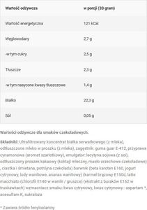 Swedish Supplements SWEDISH Lifestyle Whey - Białko 1kg Czekolada 2