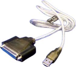 Kabel USB LAMA PLUS USB-A - 25-pin 1.5 m Przezroczysty 1