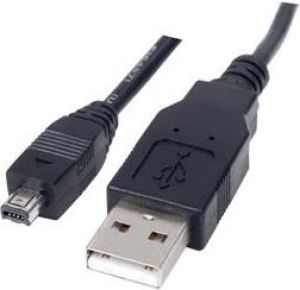 Kabel USB Logo USB-A - 4-pin 1.8 m Czarny (29129) 1
