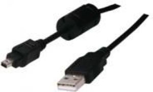 Kabel USB LAMA PLUS USB-A - 4-pin 1.8 m Czarny 2