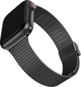 Alogy Bransoleta Milanese pasek Alogy do Apple Watch 38/40/41mm Czarna 1