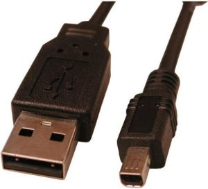 Kabel USB LAMA PLUS USB-A - 4-pin 2 m Czarny 1