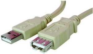 Kabel USB LAMA PLUS USB-A - USB-A 3 m Czarny 1