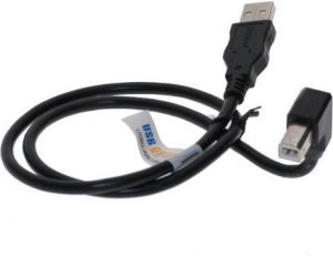 Kabel USB LAMA PLUS USB-A - USB-B 2 m Czarny 2