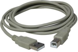 Kabel USB Logo USB-A - 5 m Szary (15853) 1