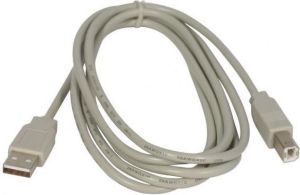 Kabel USB Logo USB-A - 5 m Szary (15853) 2