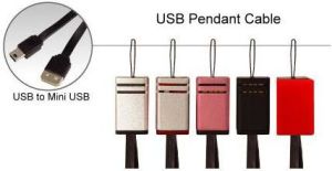 Kabel USB Logo USB-A - miniUSB 0.3 m Czarny (24904) 7