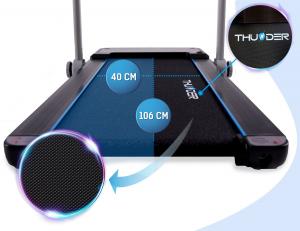 Bieżnia Thunder Impact Silver elektryczna 9