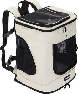 CADOCA Torba Transportowa Dla Psa Kota Kremowy 5