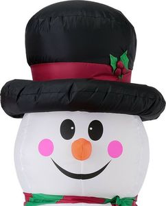 WideShop BAŁWAN DMUCHANY POMPOWANY ŚWIECĄCY OZDOBA 240cm 2