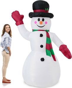 WideShop BAŁWAN DMUCHANY POMPOWANY ŚWIECĄCY OZDOBA 240cm 5