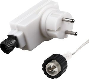 WideShop WĄŻ ŚWIETLNY SOPLE 40SZT ZIMNY BIAŁY PILOT 5