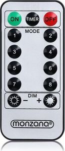 WideShop WĄŻ ŚWIETLNY SOPLE 40SZT ZIMNY BIAŁY PILOT 8