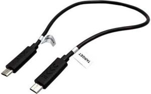Kabel USB Target microUSB - microUSB 0.3 m Czarny 1