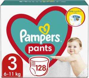 Pieluszki Pampers Pants 3, 6-11 kg, 128 szt. 1