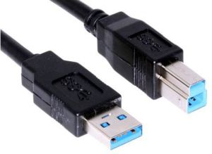 Kabel USB USB-A - micro-B 1.8 m Niebieski 1