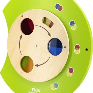 Viga Toys Panel ścienny Gąsienica duża 5