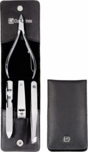 Zwilling Zwilling CLASSIC INOX Neats leather case, black, 4 pc 1
