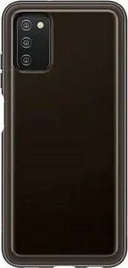 Samsung Etui Samsung Galaxy A03s EF-QA038TB Soft Clear Cover czarny/black 1