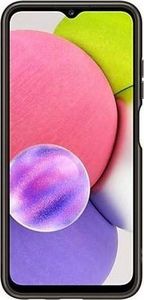 Samsung Etui Samsung Galaxy A03s EF-QA038TB Soft Clear Cover czarny/black 2