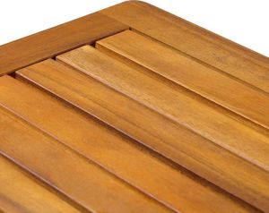 WideShop STÓL STOLIK Z DREWNA MEBLE OGRODOWE KUCHENNY NOCNY 4