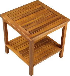 WideShop STÓL STOLIK Z DREWNA MEBLE OGRODOWE KUCHENNY NOCNY 5