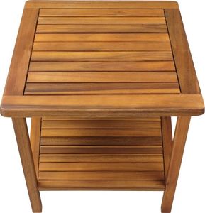 WideShop STÓL STOLIK Z DREWNA MEBLE OGRODOWE KUCHENNY NOCNY 7