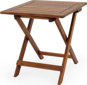 WideShop STÓŁ SKŁADANY STOLIK Z DREWNA MEBLE OGRODOWE 5
