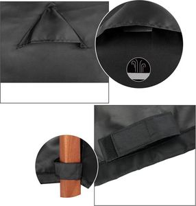 WideShop POKROWIEC FUTERAŁ PLANDEKA NA LEŻAK OGRODOWY 4