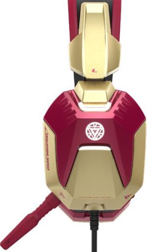 Słuchawki E-Blue Iron Man Czerwone (EHS908REAA-IY) 2