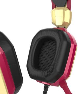 Słuchawki E-Blue Iron Man Czerwone (EHS908REAA-IY) 4