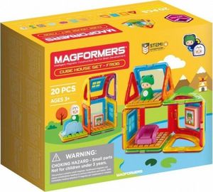 Magformers Klocki magnetyczne Cube House - Żaba 1