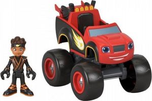 Fisher Price Figurka i samochód Ninja Blaze & AJ Blaze i megamaszyny 1