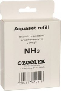 ZOOLEK ZOOLEK AQUASET REFILL NH3 - UZUPEŁNIENIE TESTU 1