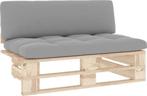 vidaXL Ogrodowa sofa środkowa z palet, impregnowane drewno sosnowe 2