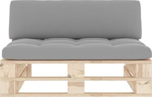 vidaXL Ogrodowa sofa środkowa z palet, impregnowane drewno sosnowe 3