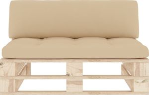 vidaXL Ogrodowa sofa środkowa z palet, impregnowane drewno sosnowe 3