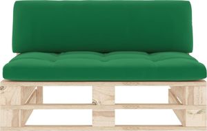 vidaXL Ogrodowa sofa środkowa z palet, impregnowane drewno sosnowe 3