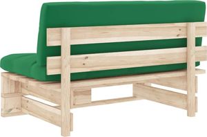 vidaXL Ogrodowa sofa środkowa z palet, impregnowane drewno sosnowe 5