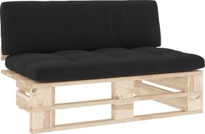 vidaXL Ogrodowa sofa środkowa z palet, impregnowane drewno sosnowe 2