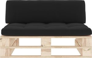 vidaXL Ogrodowa sofa środkowa z palet, impregnowane drewno sosnowe 3