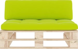 vidaXL Ogrodowa sofa środkowa z palet, impregnowane drewno sosnowe 3