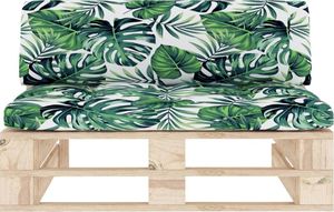 vidaXL Ogrodowa sofa środkowa z palet, impregnowane drewno sosnowe 3