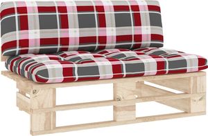 vidaXL Ogrodowa sofa środkowa z palet, impregnowane drewno sosnowe 2