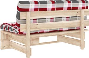 vidaXL Ogrodowa sofa środkowa z palet, impregnowane drewno sosnowe 5