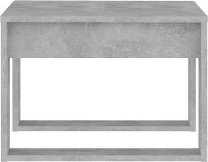 vidaXL Stolik boczny, szarość betonu, 50x50x35 cm, płyta wiórowa 6