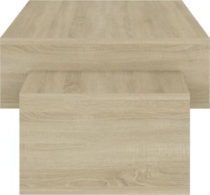 vidaXL Stolik kawowy, dąb sonoma, 105x55x32 cm, płyta wiórowa 6